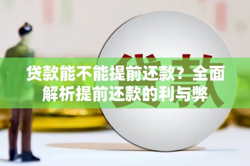 兴山贷款能不能提前还款？全面解析提前还款的利与弊