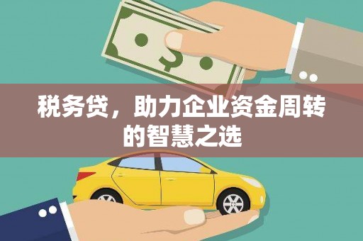 兴山税务贷，助力企业资金周转的智慧之选