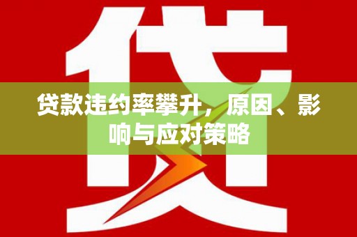 兴山贷款违约率攀升，原因、影响与应对策略