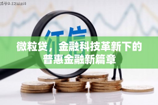 兴山微粒贷，金融科技革新下的普惠金融新篇章