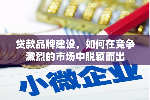 兴山贷款品牌建设，如何在竞争激烈的市场中脱颖而出