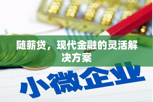 兴山随薪贷，现代金融的灵活解决方案