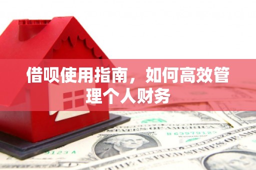 兴山借呗使用指南，如何高效管理个人财务