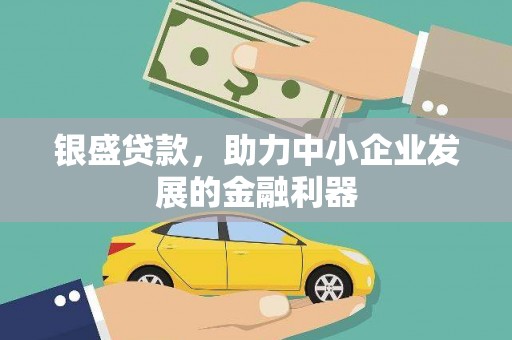 兴山银盛贷款，助力中小企业发展的金融利器