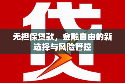兴山无担保贷款，金融自由的新选择与风险管控