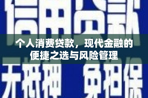 兴山个人消费贷款，现代金融的便捷之选与风险管理