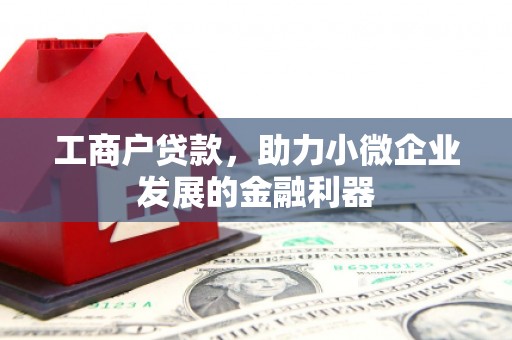 兴山工商户贷款，助力小微企业发展的金融利器