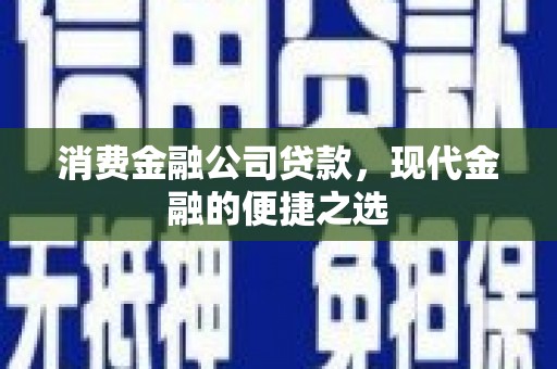 兴山消费金融公司贷款，现代金融的便捷之选