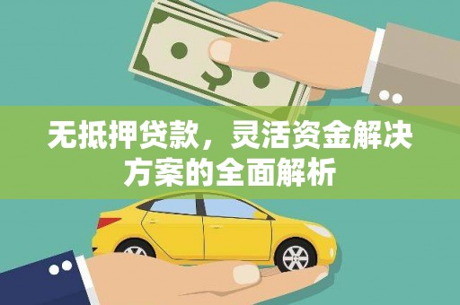 兴山无抵押贷款，灵活资金解决方案的全面解析
