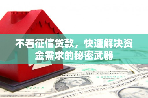 兴山不看征信贷款，快速解决资金需求的秘密武器
