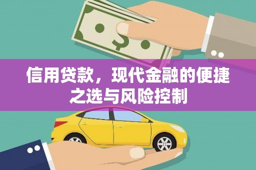 兴山信用贷款，现代金融的便捷之选与风险控制