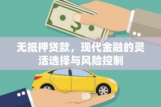 兴山无抵押贷款，现代金融的灵活选择与风险控制