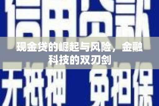 兴山现金贷的崛起与风险，金融科技的双刃剑