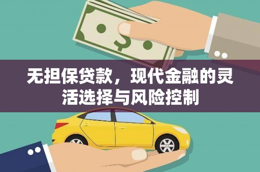 兴山无担保贷款，现代金融的灵活选择与风险控制