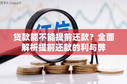 兴山贷款能不能提前还款？全面解析提前还款的利与弊
