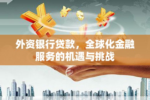 兴山外资银行贷款，全球化金融服务的机遇与挑战