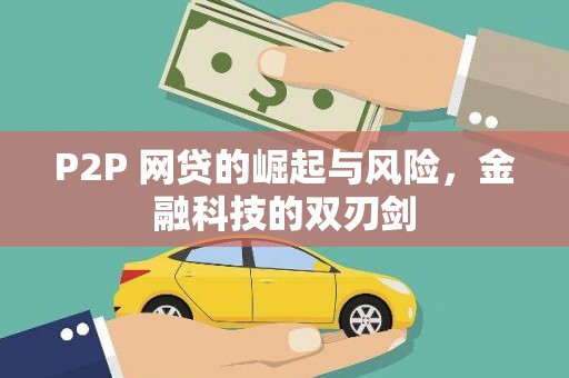 兴山P2P 网贷的崛起与风险，金融科技的双刃剑