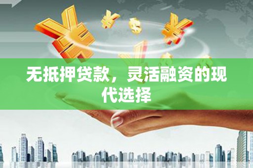 兴山无抵押贷款，灵活融资的现代选择