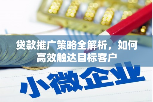 兴山贷款推广策略全解析，如何高效触达目标客户