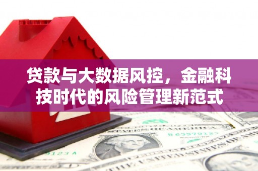 兴山贷款与大数据风控，金融科技时代的风险管理新范式
