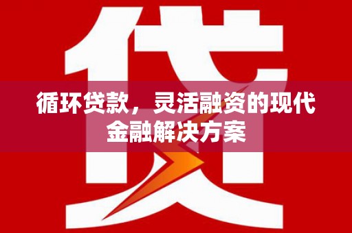 兴山循环贷款，灵活融资的现代金融解决方案