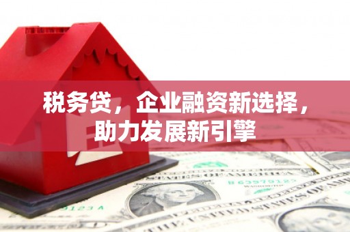 兴山税务贷，企业融资新选择，助力发展新引擎
