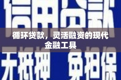 兴山循环贷款，灵活融资的现代金融工具