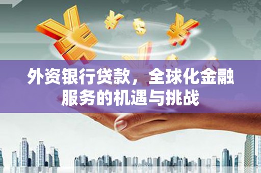 兴山外资银行贷款，全球化金融服务的机遇与挑战