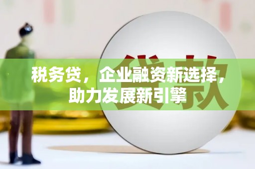 兴山税务贷，企业融资新选择，助力发展新引擎