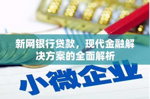 兴山新网银行贷款，现代金融解决方案的全面解析