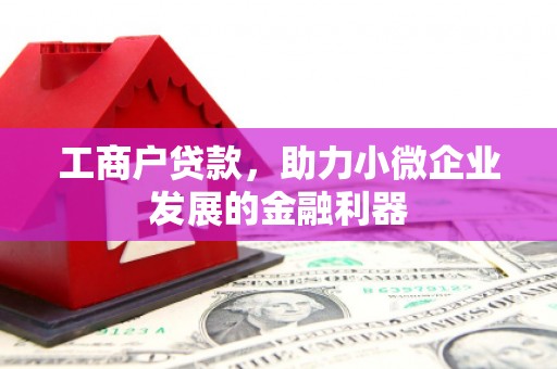 兴山工商户贷款，助力小微企业发展的金融利器