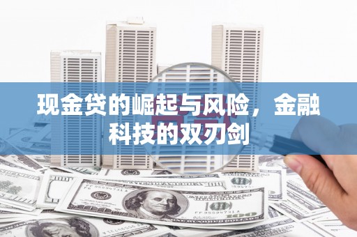 兴山现金贷的崛起与风险，金融科技的双刃剑