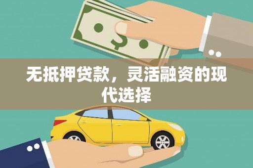 兴山无抵押贷款，灵活融资的现代选择