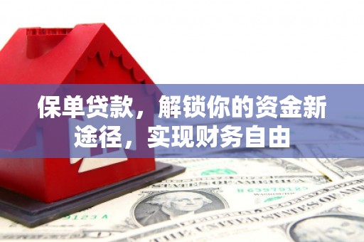 兴山保单贷款，解锁你的资金新途径，实现财务自由