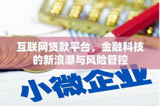 兴山互联网贷款平台，金融科技的新浪潮与风险管控