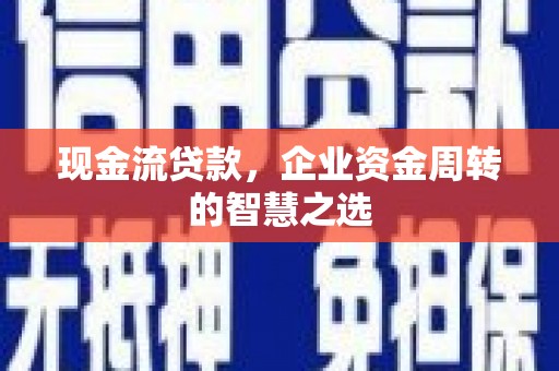 兴山现金流贷款，企业资金周转的智慧之选