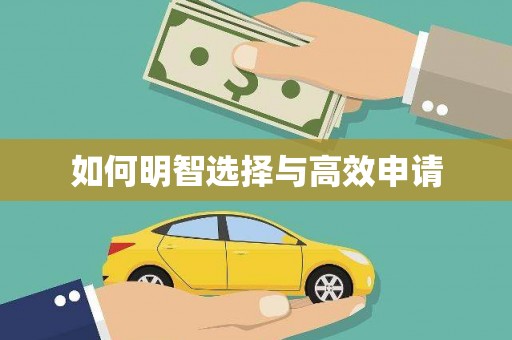 兴山如何明智选择与高效申请