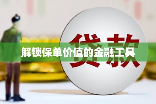 兴山解锁保单价值的金融工具